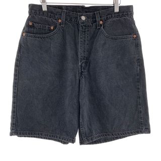 リーバイス(Levi's)の古着 90年代 リーバイス Levi's 550 RELAXED FIT 00レングス デニムショーツ ショートパンツ メンズw32 ヴィンテージ /eaa382121(ショートパンツ)