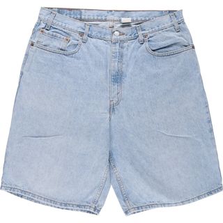 リーバイス(Levi's)の古着 00年代 リーバイス Levi's 560 LOOSE FIT 00レングス デニムショーツ ハーフパンツ メンズw37 /eaa382305(ショートパンツ)