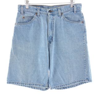 リーバイス(Levi's)の古着 90年代 リーバイス Levi's 550 00レングス デニムショーツ ショートパンツ USA製 メンズw31 ヴィンテージ /eaa382311(ショートパンツ)