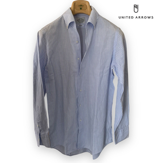 UNITED ARROWS - UNITED ARROWS/イタリアカラー/コットンリネンボタンダウンシャツ