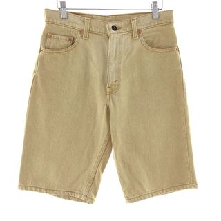 リーバイス(Levi's)の古着 90年代 リーバイス Levi's 550 デニムショーツ ハーフパンツ USA製 メンズw30 ヴィンテージ /eaa382346(ショートパンツ)