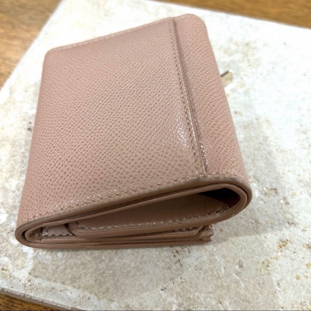 Christian Dior - ディオール 三つ折り 財布 ミニ カーフレザー Christian Dior - ディオール 三つ折り 財布 ミニ カーフレザー