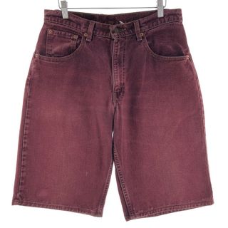 リーバイス(Levi's)の古着 90年代 リーバイス Levi's 560 デニムショーツ ハーフパンツ USA製 メンズw32 ヴィンテージ /eaa382620(ショートパンツ)