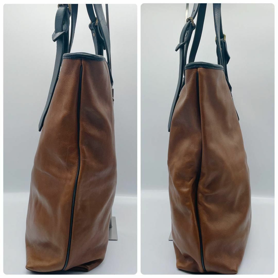 COACH - 美品 希少 コーチ トートバッグ レザー ブリーカー COACH - 美品 希少 コーチ トートバッグ レザー ブリーカー