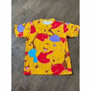 ディズニー(Disney)のディズニー　ディズニーランド　お土産　Tシャツ　総柄Tシャツ　プーさん　レア(その他)