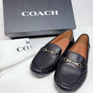 COACH - 未使用級 コーチ ローファー ホースビット ドライビングシューズ レザー 24