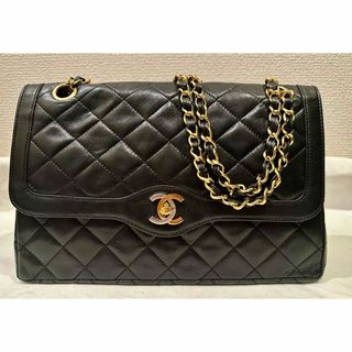 シャネル(CHANEL)のCHANEL シャネル  パリ限定　マトラッセ ダブルフラップ　ショルダーバッグ(ショルダーバッグ)