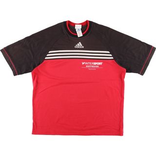 アディダス(adidas)の古着 90年代 アディダス adidas ロゴTシャツ メンズL ヴィンテージ /eaa450758(Tシャツ/カットソー(半袖/袖なし))