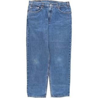 リーバイス(Levi's)の古着 00年代 リーバイス Levi's 550 RELAXED FIT テーパードデニムパンツ USA製 メンズw36 /eaa392140(デニム/ジーンズ)