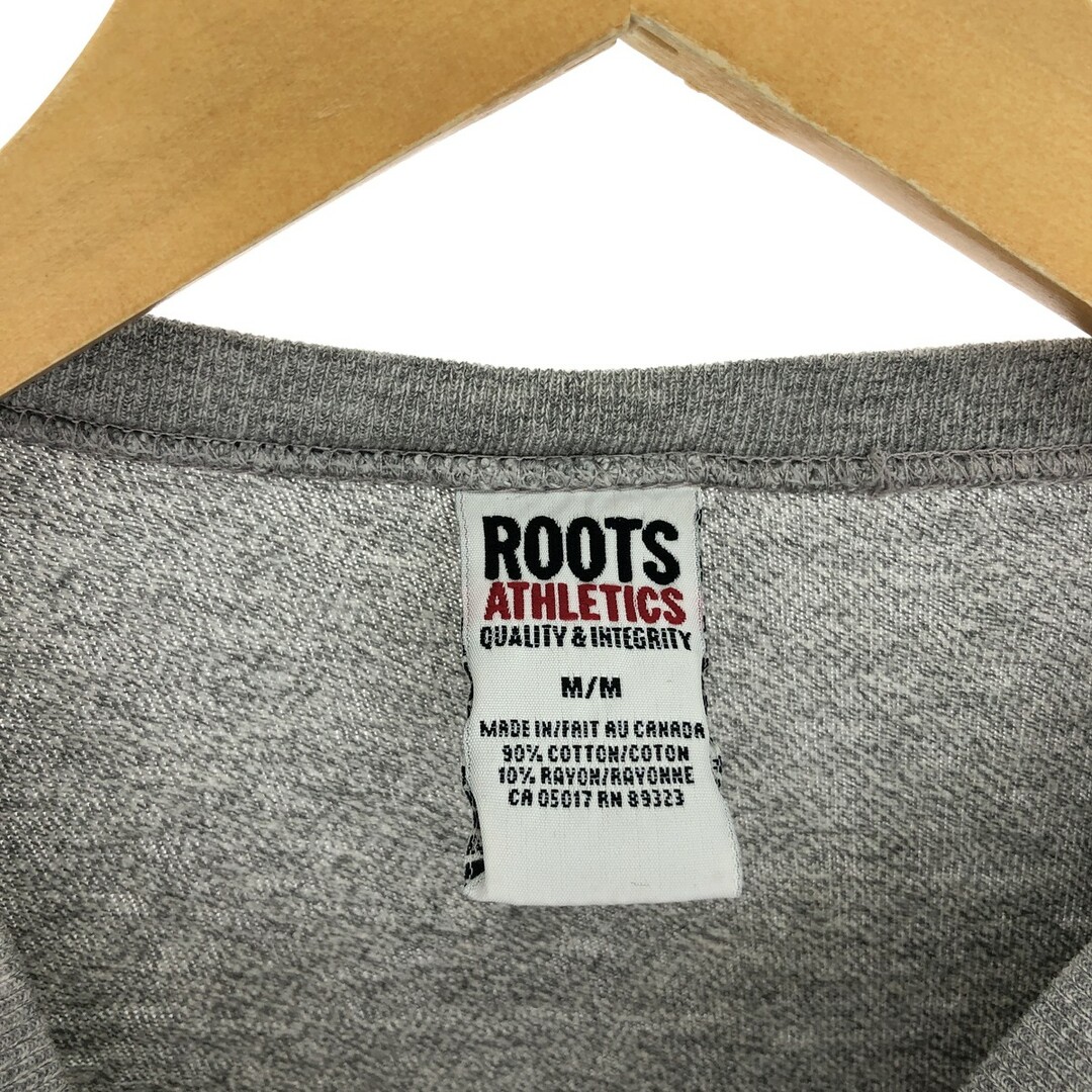 古着 ROOTS ATHLETICS ロングTシャツ ロンT カナダ製 メンズM /eaa432031 メンズのトップス(Tシャツ/カットソー(半袖/袖なし))の商品写真