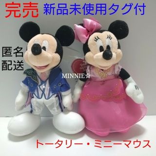 ディズニー(Disney)の新品未使用タグ付き★バレンタイン・ナイト　ぬいぐるみバッジ　トータリーミニー(キャラクターグッズ)