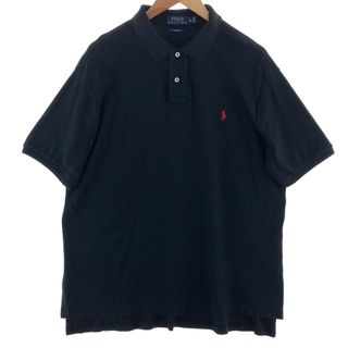 ラルフローレン(Ralph Lauren)の古着 ラルフローレン Ralph Lauren POLO RALPH LAUREN CUSTOM FIT 半袖 ポロシャツ メンズXL /eaa382155(ポロシャツ)