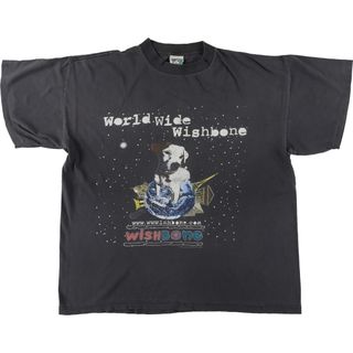 古着 90年代 Poly Gram 犬柄 アニマルTシャツ USA製 メンズXL ヴィンテージ /eaa450347(Tシャツ/カットソー(半袖/袖なし))