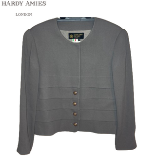 ハーディエイミス(HARDY AMIES)の【最終値下】 HARDYAMIES ハーディエイミス  美品 ジャケット グレー(その他)