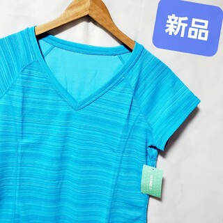 新品 スポーツ Tシャツ コンプレッションウェア スポーツウェア 速乾 水色界隈(Tシャツ(半袖/袖なし))