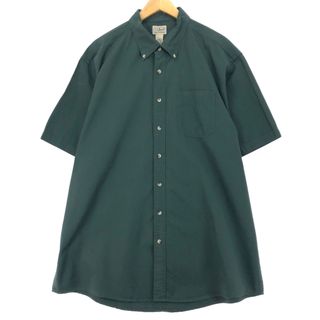 エルエルビーン(L.L.Bean)の古着 00年代 エルエルビーン L.L.Bean 半袖 ボタンダウンシャツ メンズXL /eaa451145(シャツ)