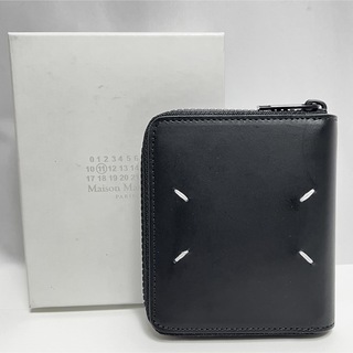 マルタンマルジェラ(Maison Martin Margiela)の新品 メゾンマルジェラ 小銭入れ付 ラウンド ジップ ウォレット 財布(折り財布)
