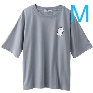 お文具といっしょ　パシオス　Tシャツ　ブルーグレー　M(Tシャツ(半袖/袖なし))