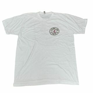 アメリカンアパレル(American Apparel)のUSA製 半袖Tシャツ 武道 BUDO IS COOL 漢字 白T c44(Tシャツ/カットソー(半袖/袖なし))