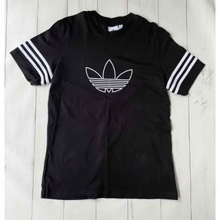 アディダス★黒いTシャツ