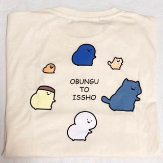 お文具といっしょ　パシオス　オフホワイト　Tシャツ　M(Tシャツ(半袖/袖なし))