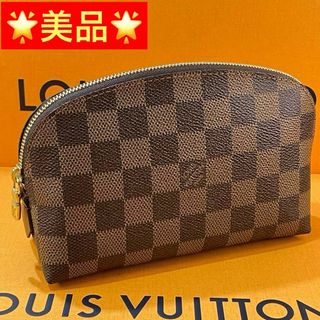 ルイヴィトン(LOUIS VUITTON)のポシェット コスメティック コスメ ポーチ モノグラム ブラウン M47515(ポーチ)