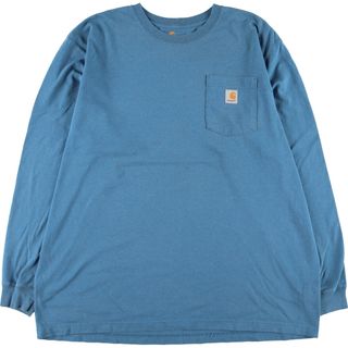 carhartt - 古着 カーハート Carhartt ORIGINAL FIT ロングTシャツ ロンT メンズXXL /eaa450339