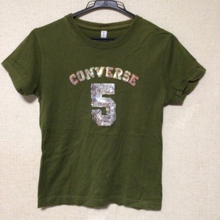 コンバース(CONVERSE)のCONVERSE  レディース　Tシャツ　M(Tシャツ(半袖/袖なし))