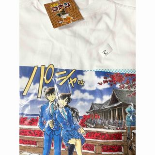 【新品未着用】名探偵コナン×ユニクロTシャツ　工藤新一＆毛利蘭　Ｍサイズ(Tシャツ/カットソー(半袖/袖なし))