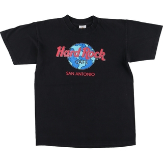 古着 90年代 ハードロックカフェ HARD ROCK CAFE アドバタイジングTシャツ USA製 メンズM ヴィンテージ /eaa450653(Tシャツ/カットソー(半袖/袖なし))