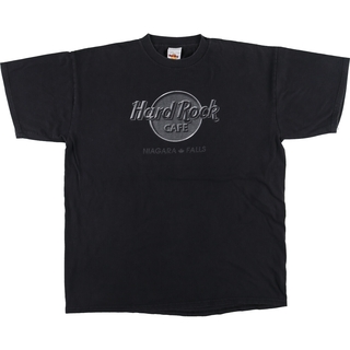 古着 90年代 ハードロックカフェ HARD ROCK CAFE アドバタイジングTシャツ カナダ製 メンズXL ヴィンテージ /eaa450654(Tシャツ/カットソー(半袖/袖なし))