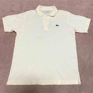 ラコステ(LACOSTE)の【LACOSTEポロシャツ】着用1回♪新品同様！メンズ♪オシャレ♪涼しい(ポロシャツ)