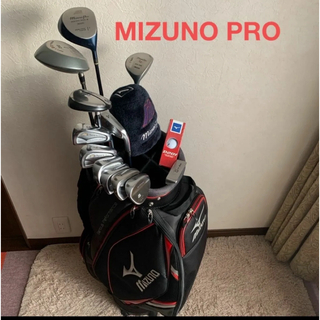 ミズノプロ(Mizuno Pro)の信頼のMIZUNO メンズゴルフクラブセット(クラブ)