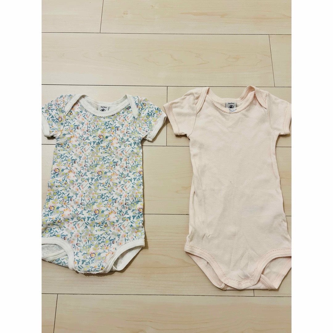 PETIT BATEAU 12m/74cm 半袖ボディ 7枚セット 女の子 PETIT BATEAU 12m/74cm 半袖ボディ 7枚セット 女の子