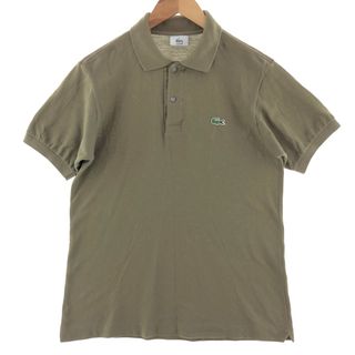 ラコステ(LACOSTE)の古着 ラコステ LACOSTE 半袖 ポロシャツ 3 メンズS /eaa382033(ポロシャツ)