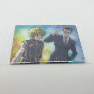 バンダイ(BANDAI)のHUNTER × HUNTER ウエハース カード クラピカ&レオリオ (シングルカード)