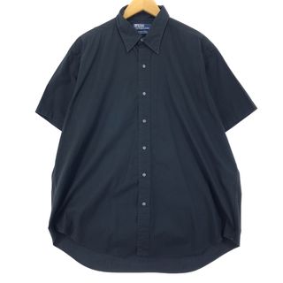 ラルフローレン(Ralph Lauren)の古着 ラルフローレン Ralph Lauren POLO by Ralph Lauren 半袖 コットンシャツ メンズXL /eaa451134(シャツ)