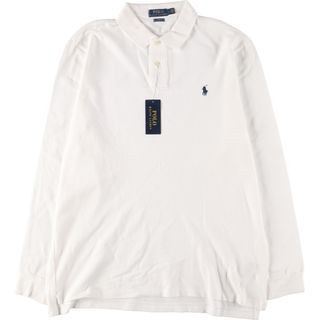 ラルフローレン(Ralph Lauren)のデッドストック DEADSTOCK ラルフローレン Ralph Lauren POLO RALPH LAUREN CLASSIC FIT 長袖 ポロシャツ メンズL  /eaa381378(ポロシャツ)