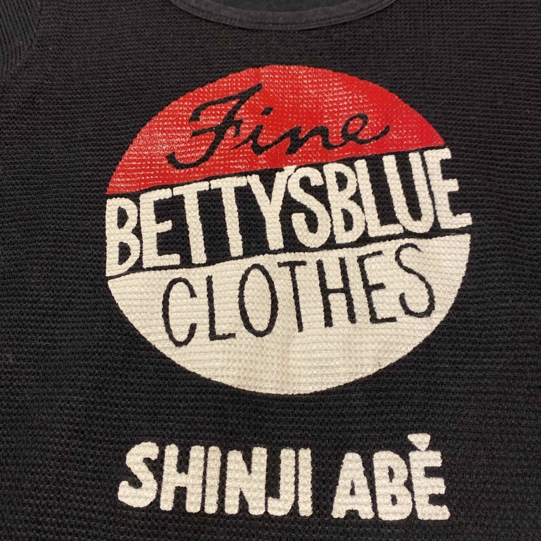BETTY'S BLUE - 90s べティーズブルー Tシャツ 黒 Betty 's Blue BETTY'S BLUE - 90s べティーズブルー Tシャツ 黒 Betty 's Blue