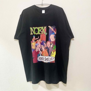 NOFX Tシャツ XLサイズ ノーエフエックス Tee メロコア アメカジ(Tシャツ/カットソー(半袖/袖なし))