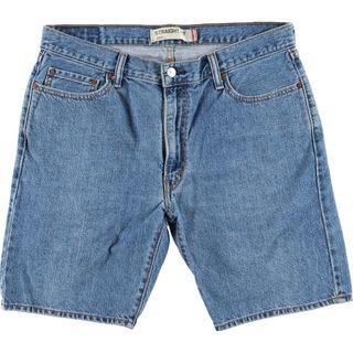 リーバイス(Levi's)の古着 リーバイス Levi's 505 STRAIGHT FIT デニムショーツ ショートパンツ メンズw36 /eaa448785(ショートパンツ)