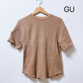 ジーユー(GU)のGU ワッフルTシャツ(Tシャツ(半袖/袖なし))