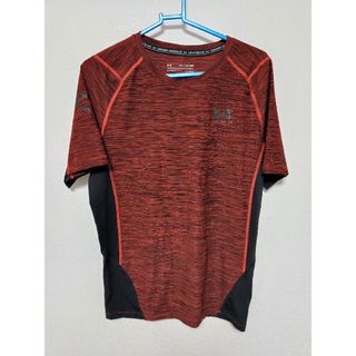 アンダーアーマー(UNDER ARMOUR)のUNDER ARMOUR　アンダーアーマー　コンプレッション　ヒートギア　レッド(Tシャツ/カットソー(半袖/袖なし))