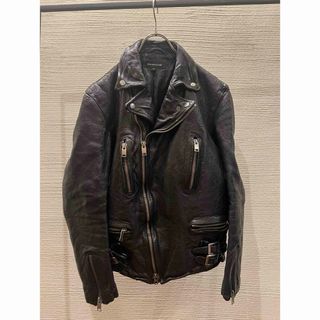 ジャックローズ(JACKROSE)の00s archive jackrose leather jacket y2k(ライダースジャケット)