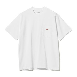 ダントン(DANTON)のダントン ポケット付き Tシャツ ホワイト(Tシャツ/カットソー(半袖/袖なし))