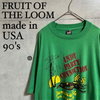 フルーツオブザルーム(FRUIT OF THE LOOM)の【vintage】FRUIT OF THE LOOM 90s USA製 Tシャツ(Tシャツ/カットソー(半袖/袖なし))