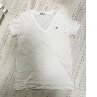 LACOSTE - LACOSTEVネックTシャツ