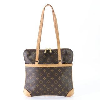 ルイヴィトン(LOUIS VUITTON)の美品 ルイヴィトン モノグラム クーサン GM M51141 レザー トート バッグ 肩掛け ショルダー ハンド 本革 レディース YYM T20-2(トートバッグ)