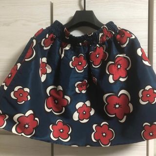 レッドヴァレンティノ(RED VALENTINO)の花模様　レッドヴァレンティノ  スカート(ミニスカート)