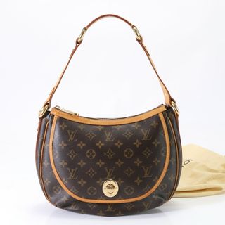 ルイヴィトン(LOUIS VUITTON)の美品 ルイヴィトン モノグラム トゥラム PM M40076 レザー ショルダーバッグ 肩掛け トート ハンド 本革 レディース EEM V2-3(ショルダーバッグ)